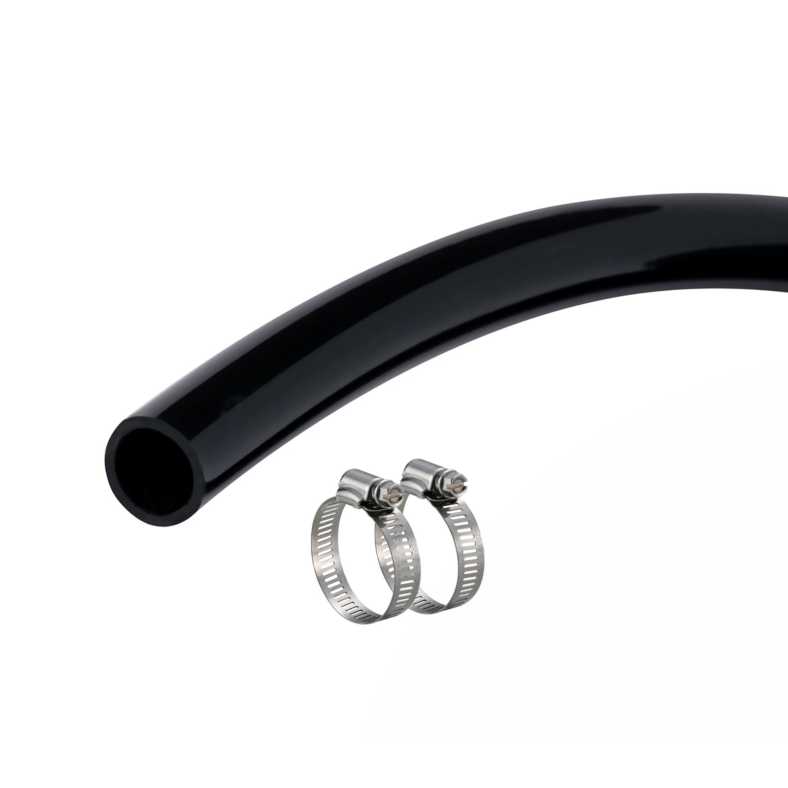 1/4″ id – 10ft Black Vinyl Tubing Flexible PVC Tube Hybrid Hose Transfer Wate…
