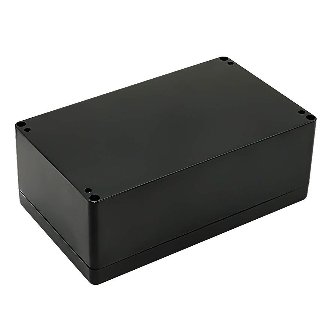 Black ABS Plastic Electrical Power Junction Project Box 7.87×4.72×2.95 Inch