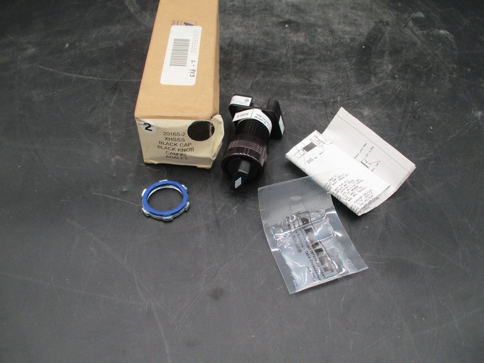 ADALET XHSSS SHORT SHAFT EXPLOSION PROOF 2 OR 3 POSITION SELECTOR SWITCH