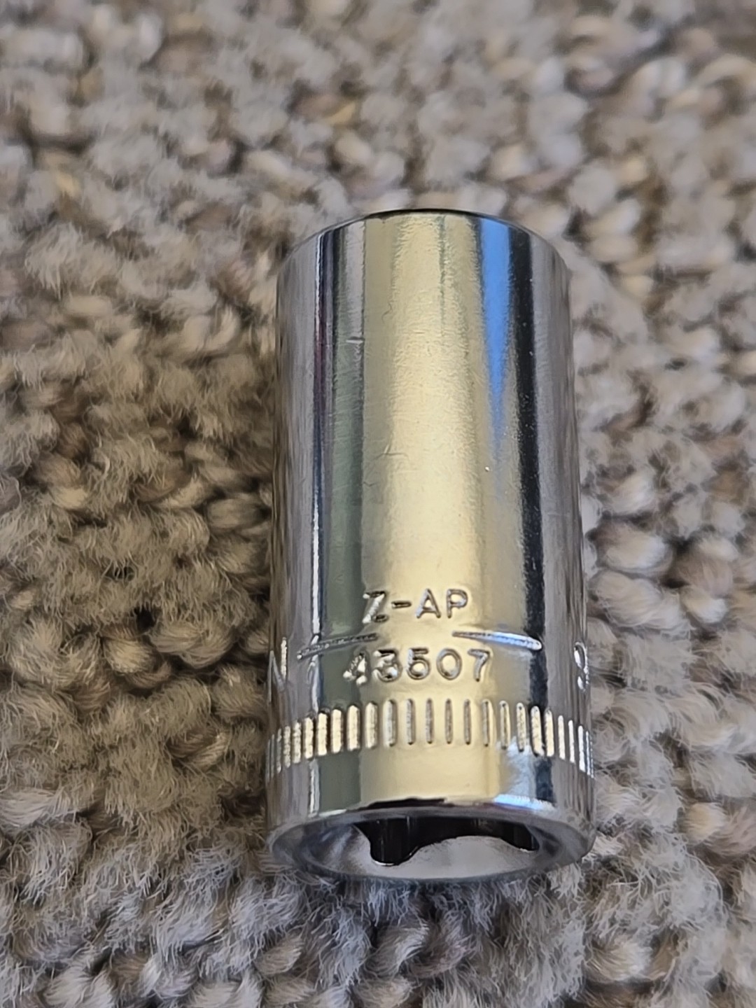 Craftsman 43507 9mm 6pt Socket 1/4″ Drive Z-AP Series New
