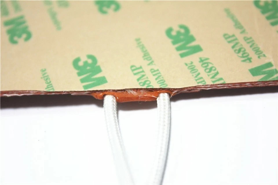 Silicone Rubber Heating Pad 4″x4″ 12V 35W 50W w/ Factory Direct Sale Custom