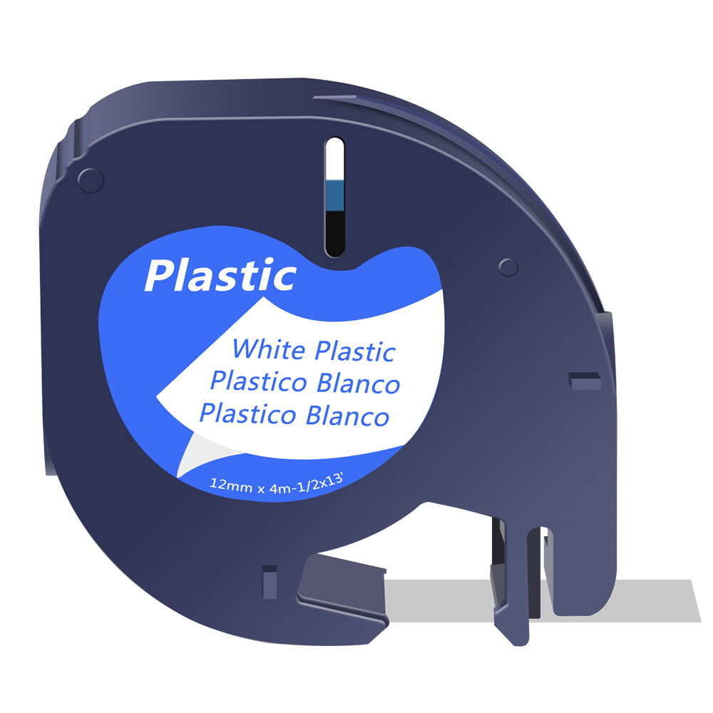 5Packs For Dymo 12mm LetraTag Refills White 91331 Fit for DYMO LetraTag QX50