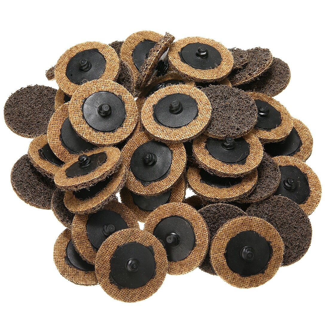 50x 2 inch Coarse Quick Change Surface Conditioning Discs Die R-Type Grinder Pad