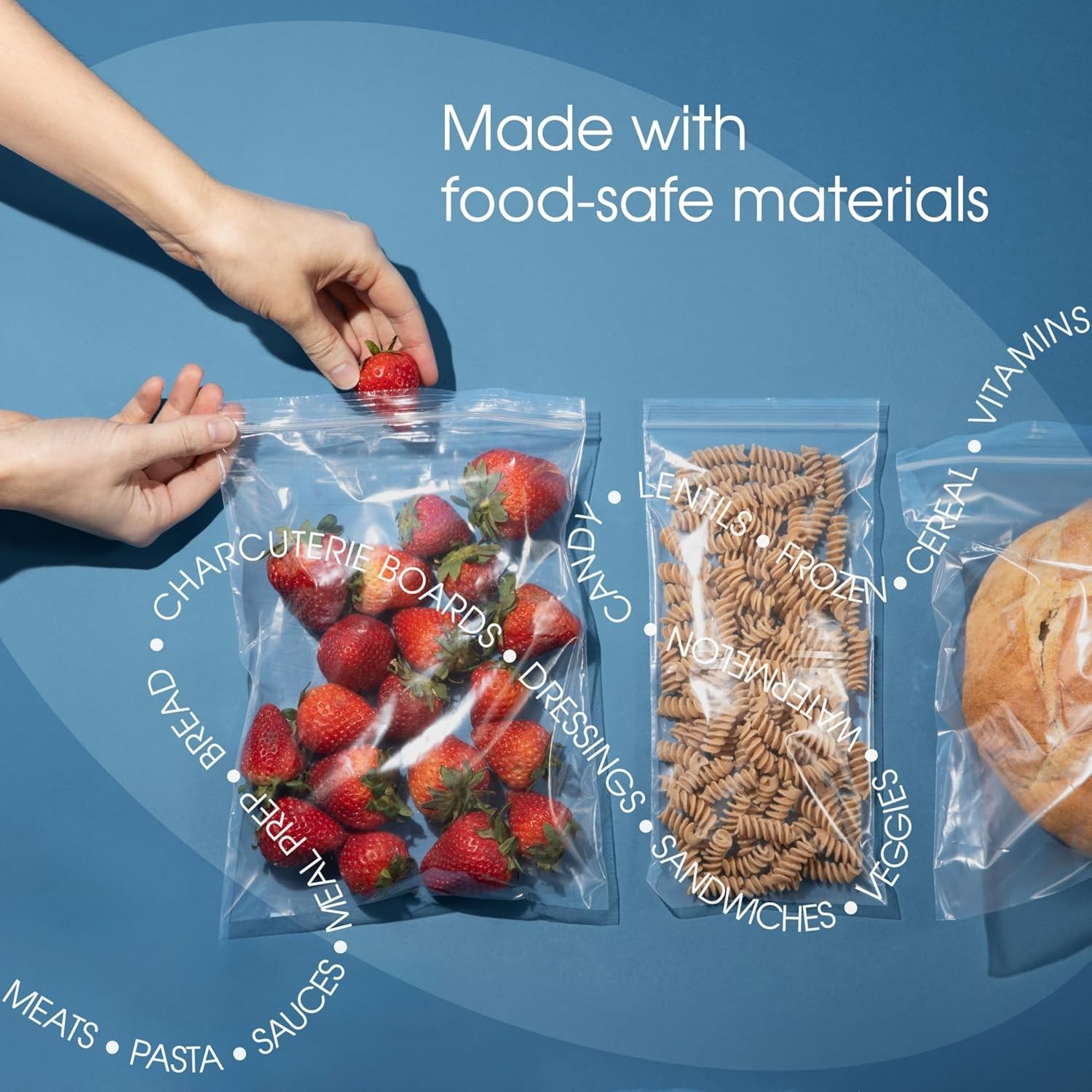 4” X 6” 1000 Count 2 Mil Clear Reclosable Zip Plastic Poly Bags with Resealab…