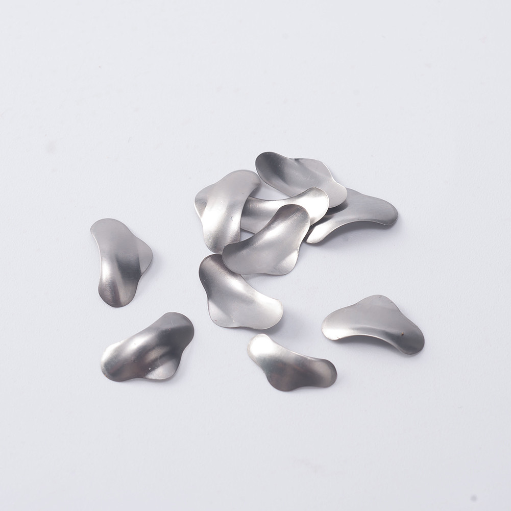 50pc Dental Metal Matrix Bands Sectional Contoured Matrices bands soft 50um SM/L