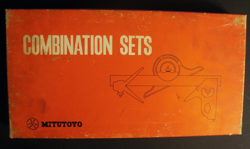 Mitutoyo 4-Piece Combination Square Set | Machinist Precision Ruler & Heads