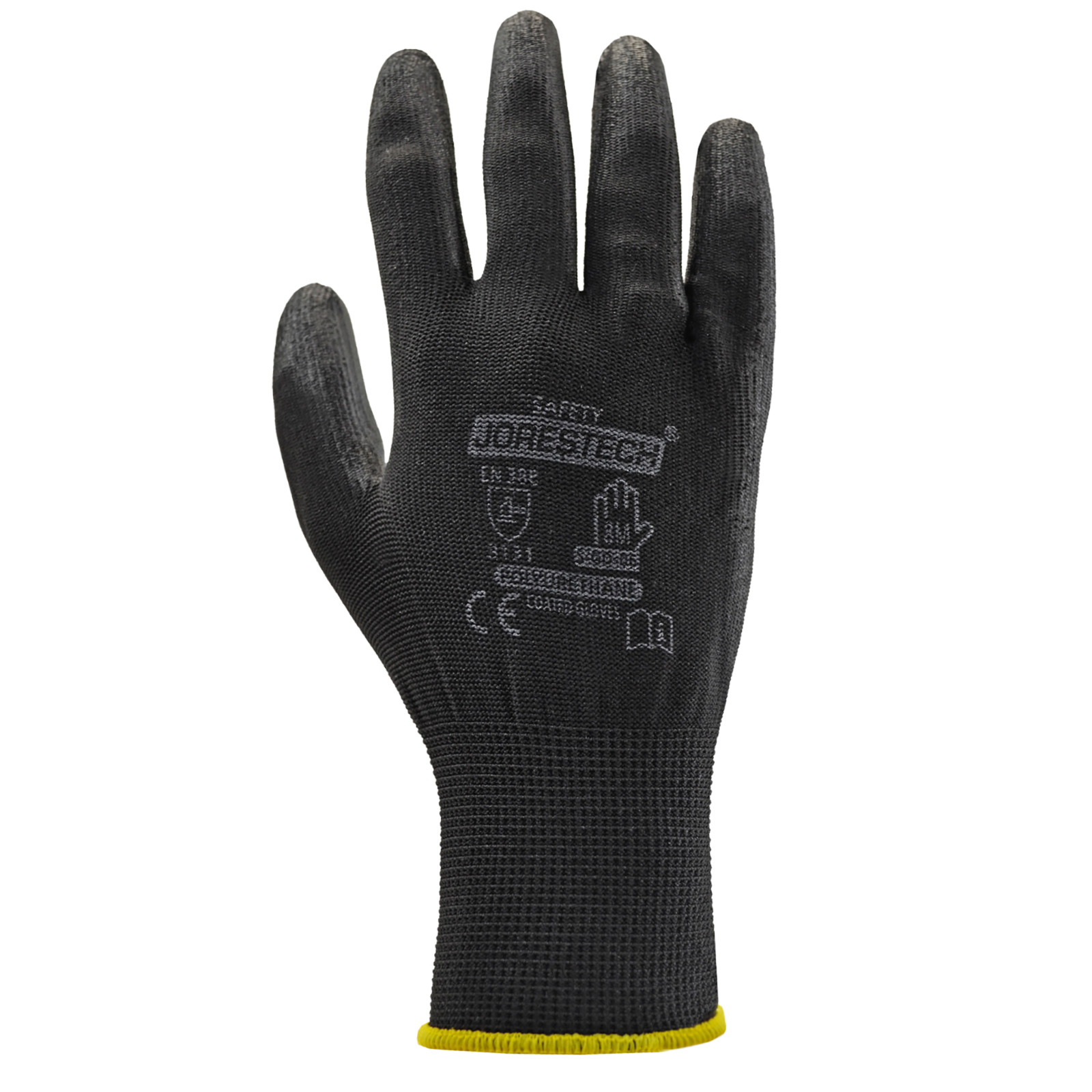 Breathable ultra-thin flexible gloves polyurethane palm coated for work
