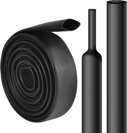 1/2 Inch 12.7mm Heat Shrink Tubing 10 Ft Adhesive Lined Dual Wall Waterproof