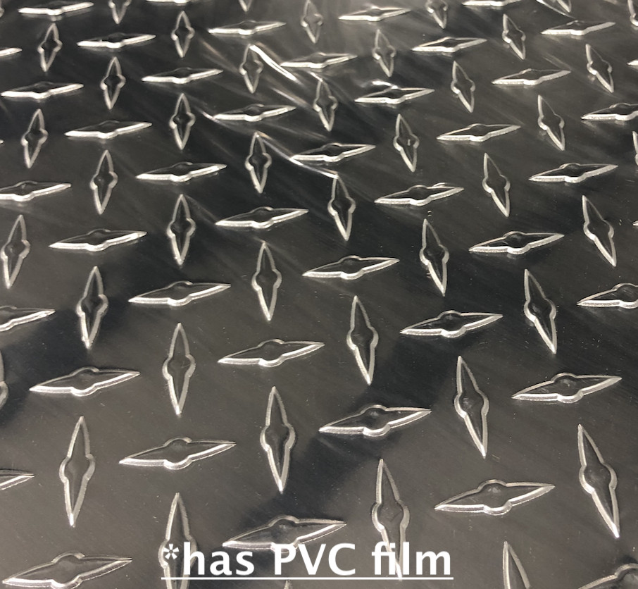 16″ x 96″ Aluminum Diamond Plate Sheet .025 in Thick – Trailer, RV, Garages, Etc