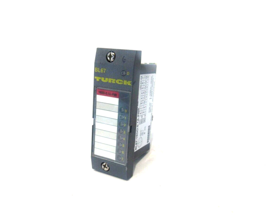 NEW TURCK BL67-16DO-0.1A-PNR I/O MODULE BL67-16DO-0.1A-PNR