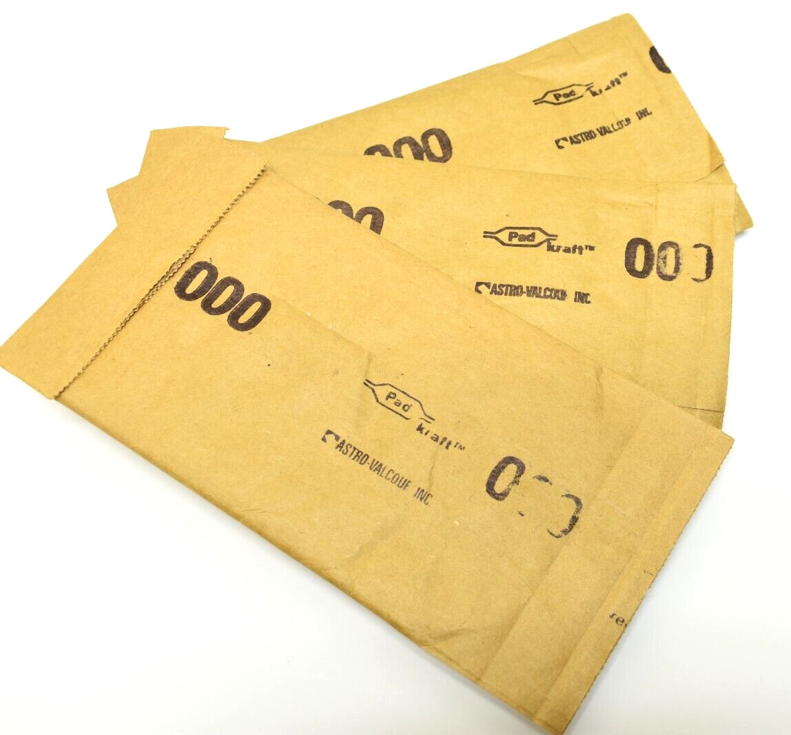 50 #000 Pad Kraft Paper, Padded Envelope Shipping Mailer 4″x8″ Inside 3.5″x7″