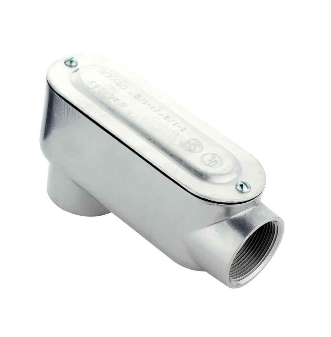 (Retail $180) *10* 1-1/2 in. Rigid Metal Conduit RMC Threaded R755 Type LB