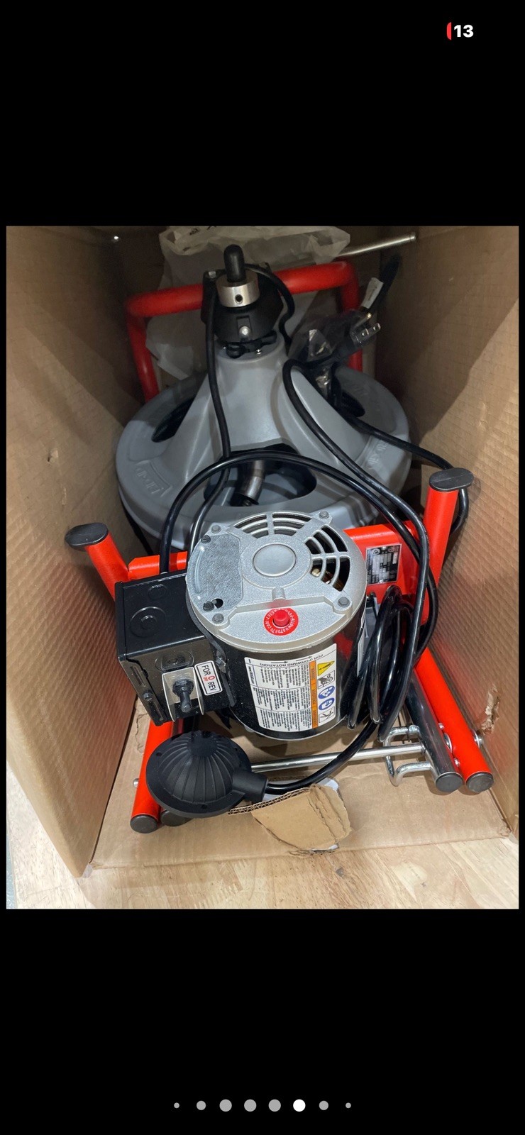 RIDGID 52363 K-400 115V Drum Machine