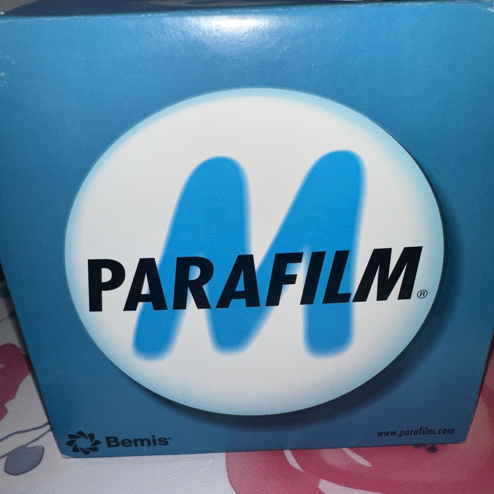BEMIS Parafilm Flexible M Wrapping Film Self-Sealing 4” x 250’ Roll PM-999