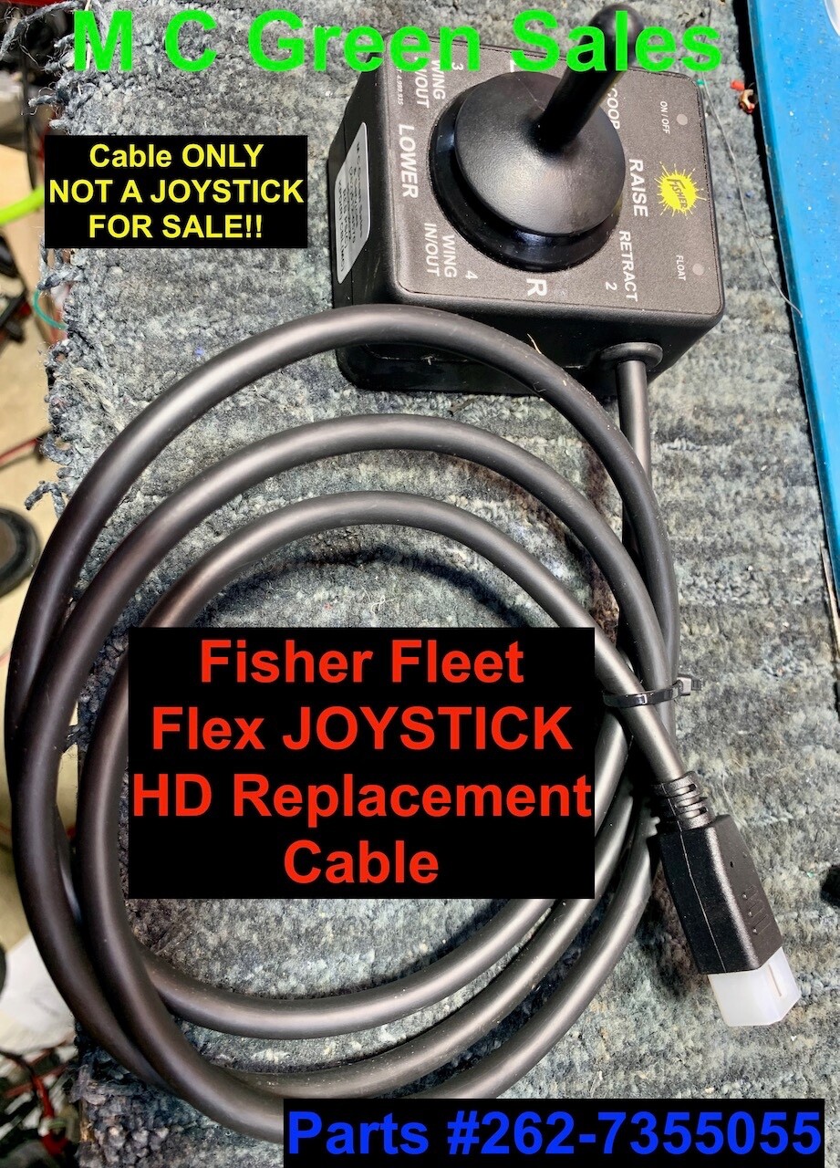 CABLE 4 FISHER FLEET FLEX JOYSTICK SNOW PLOW 4 PIN CONTROLLER SUPER HD 85150 NEW