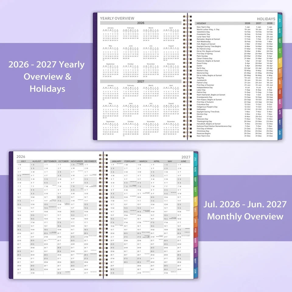 2026-2027 Appointment Book/Planner – 8.2″ x 11″, Daily Planner from Jul. 2026…