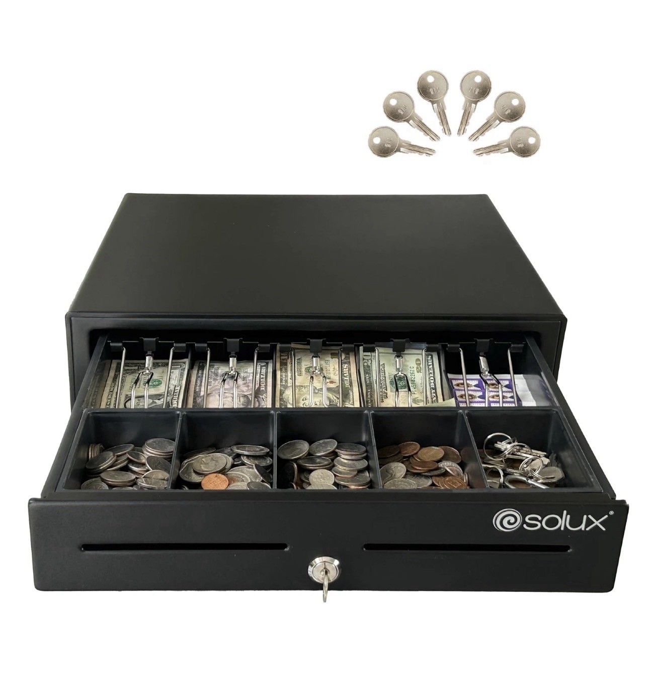 16″ Cash Drawer – Cash Registers – Cash Register Drawer for POS – Square Cash…