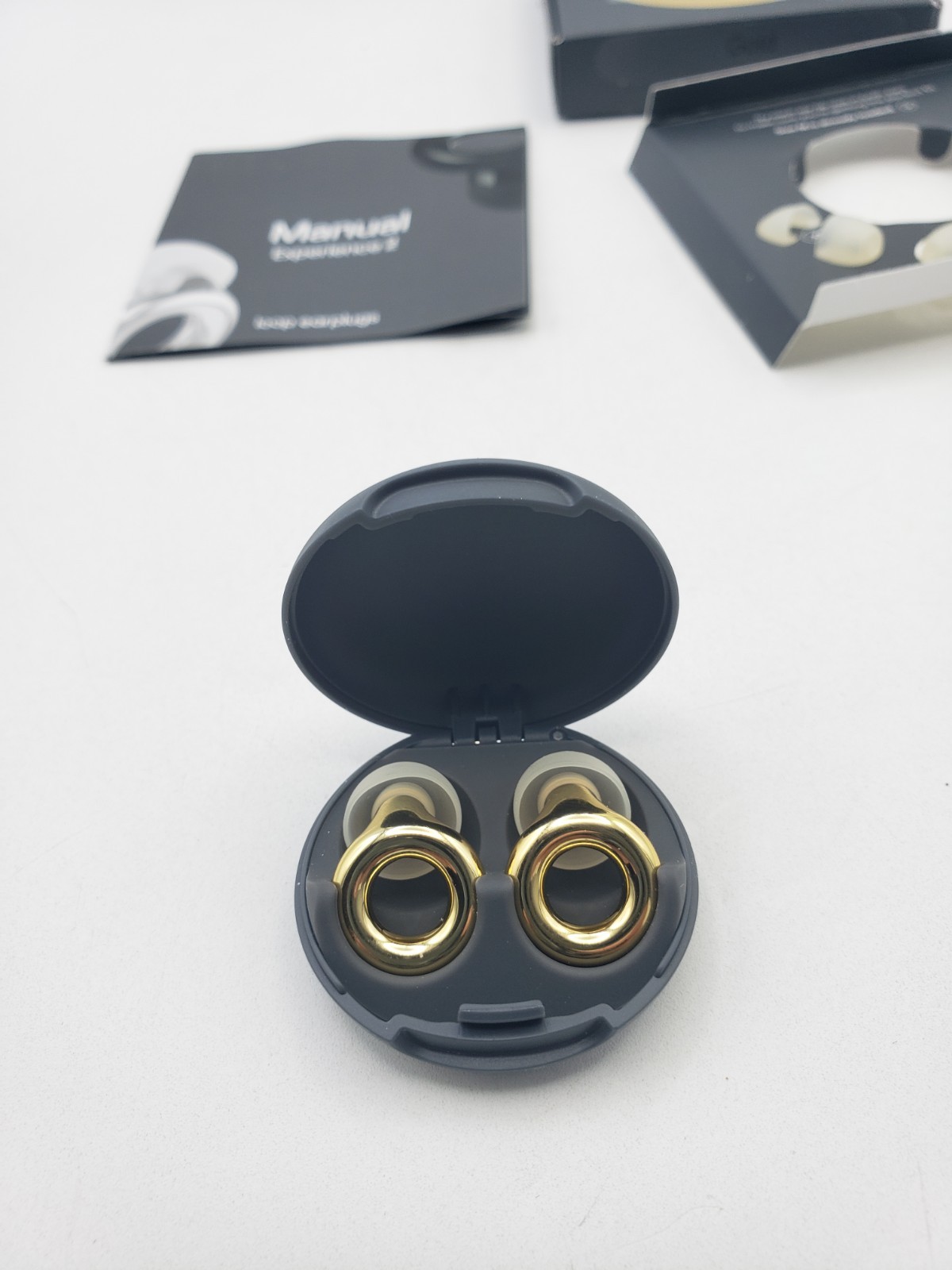 Loop Experience 2 Earplugs High Fidelity Hearing Protection Gold – Open Box