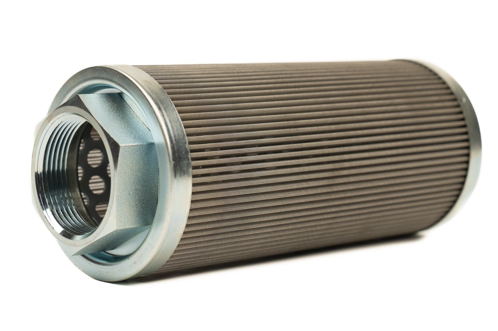 Internal Hydraulic Tank Strainer 100 Micron 20 GPM 1 1/4 NPT 6.9 in Length Lenz