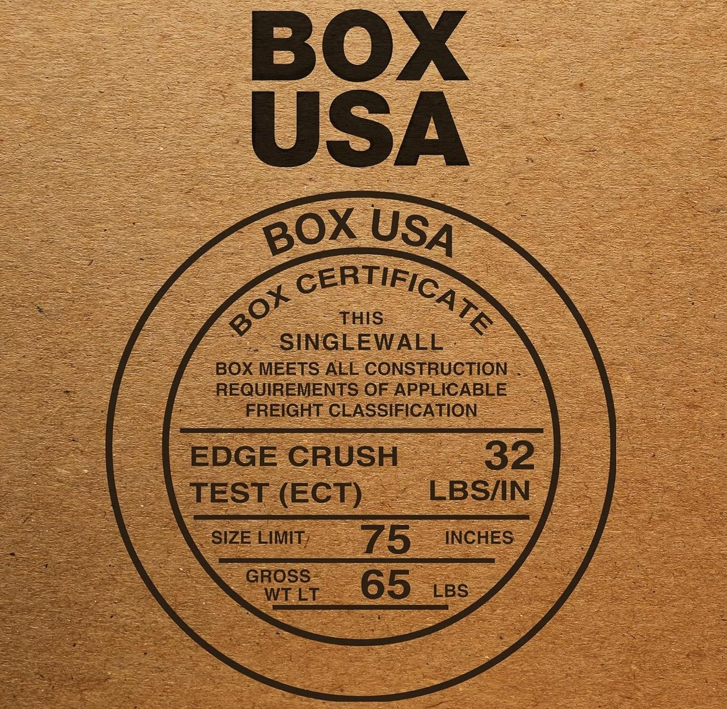 4x4x36 Tall Corrugated Boxes, 25-Pack for Shipping and Storage