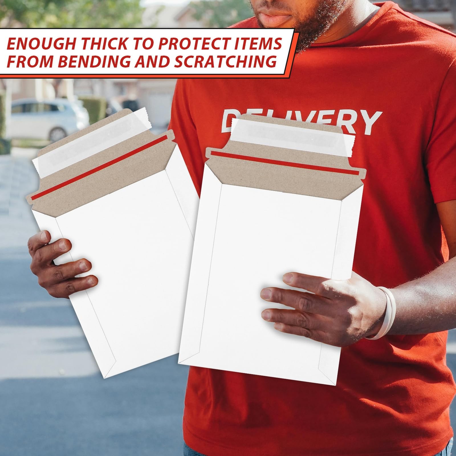 150 Pcs 7 x 9 Inch Rigid Mailers Self Adhesive Stay Flat Rigid Mailers Photo …