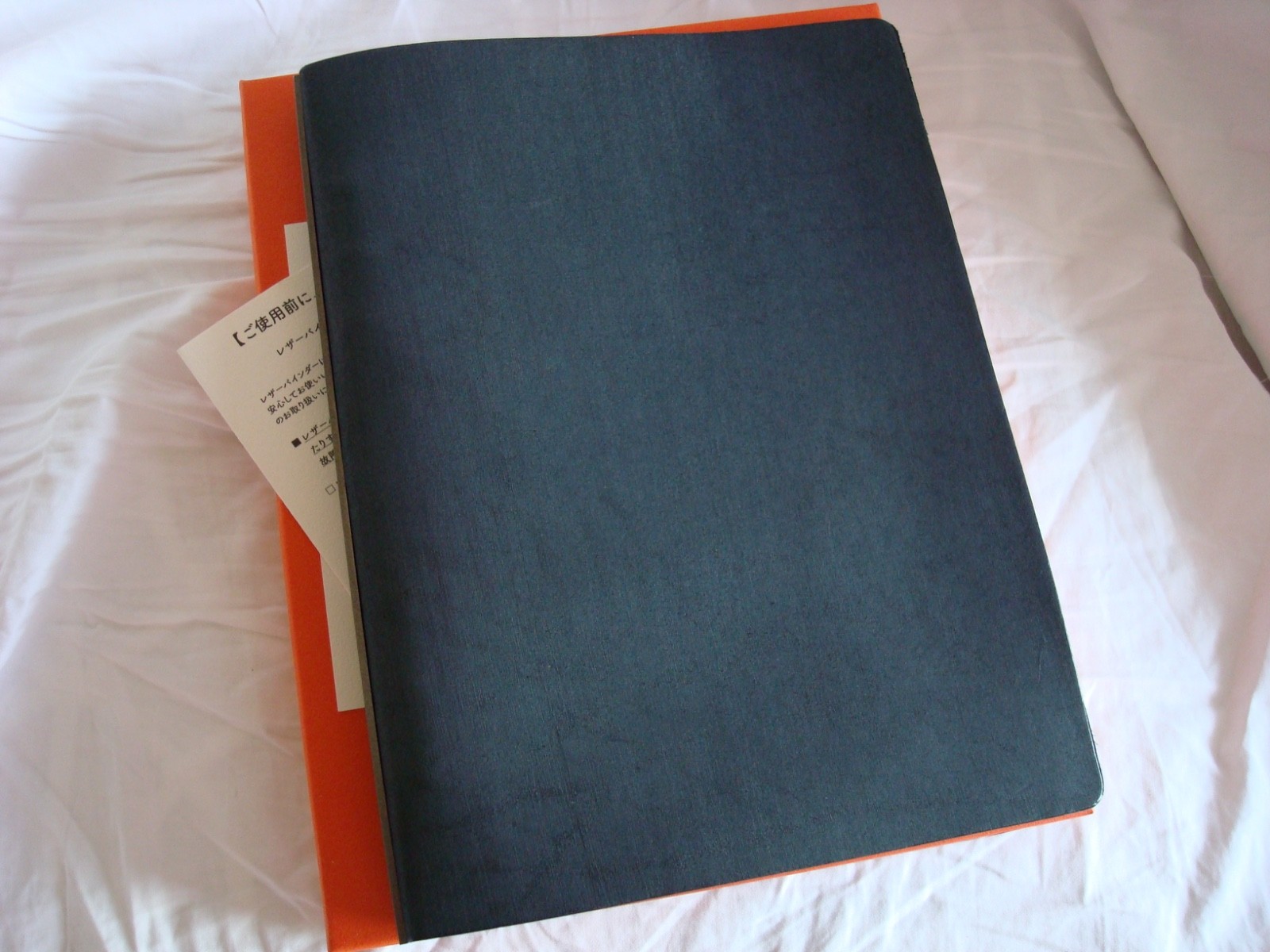 Plotter Horse Hair II 6-Ring Leather Binder – Black A5