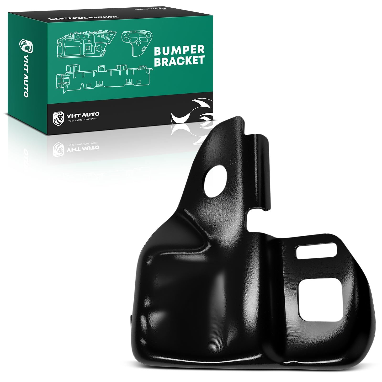 Rear Passenger Bumper Bracket for F-150 2009-2014 High Strength Steel