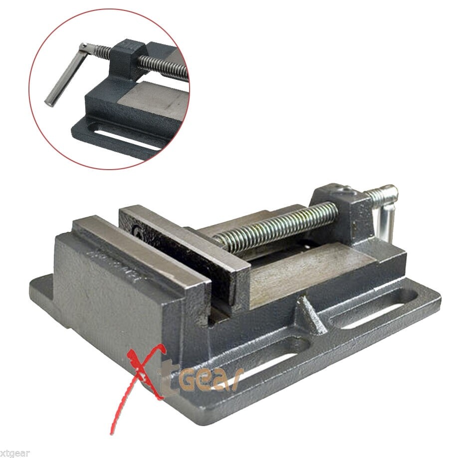 5″ Work Bench Mounting Drill Press Vise, Great For Any Workbench or Garage.
