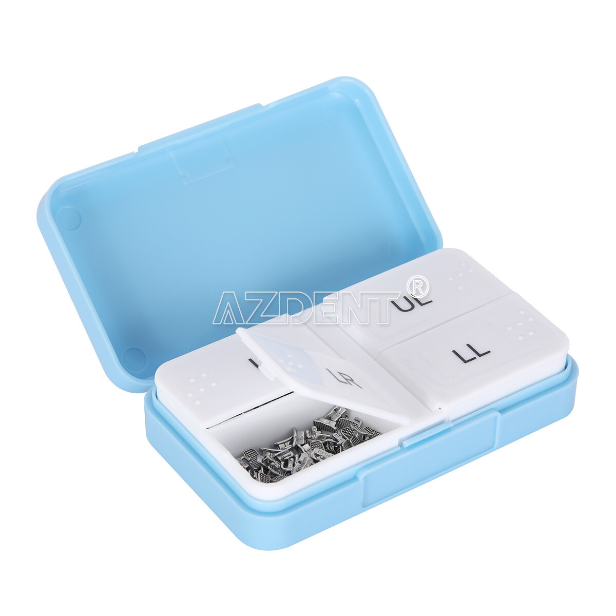 AZDENT Dental Orthodontic Buccal Tubes 1st Molar Roth MBT 022 Bondable Non-conv