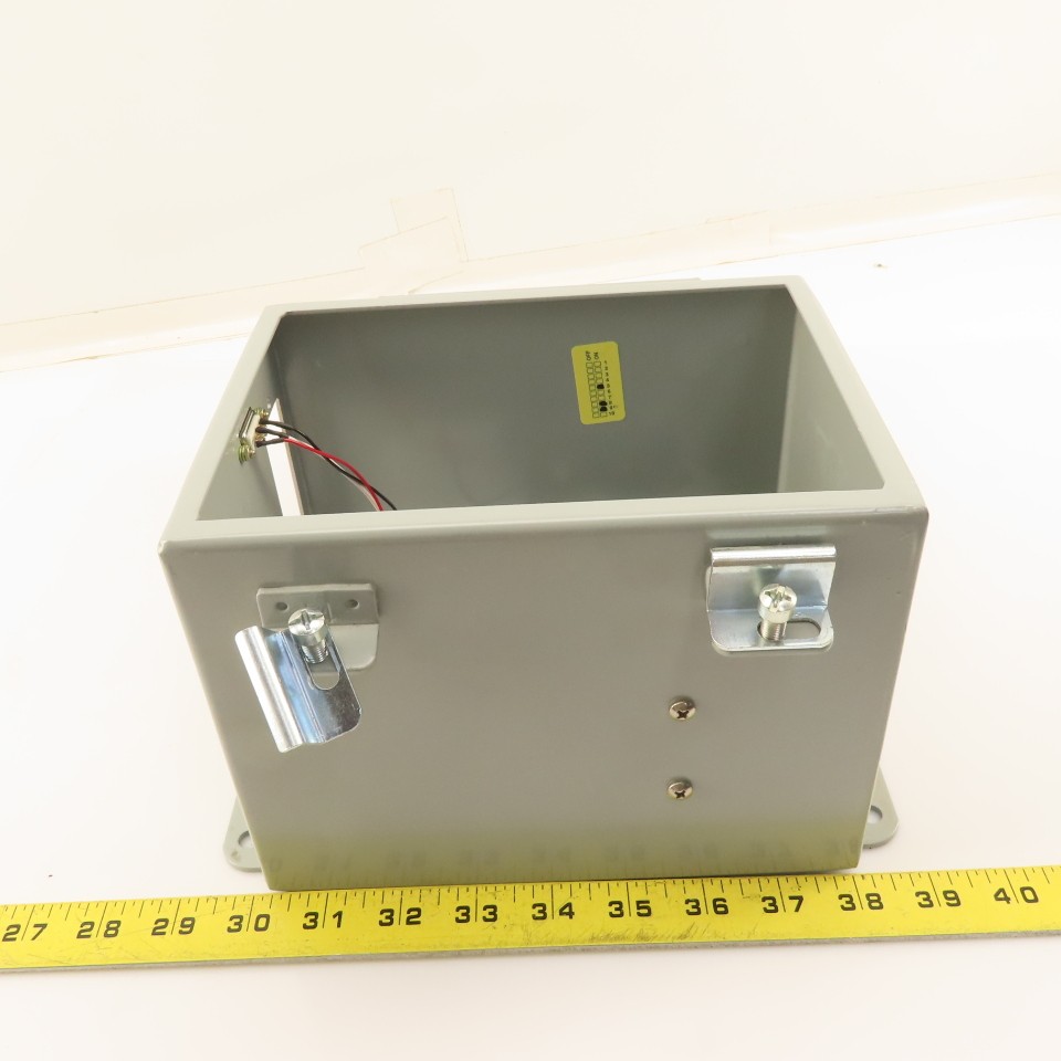 Hoffman A8066CH 8″ x 6″ x 6″ Type 12,13 Electrical Enclosure Box W/ Back Plate