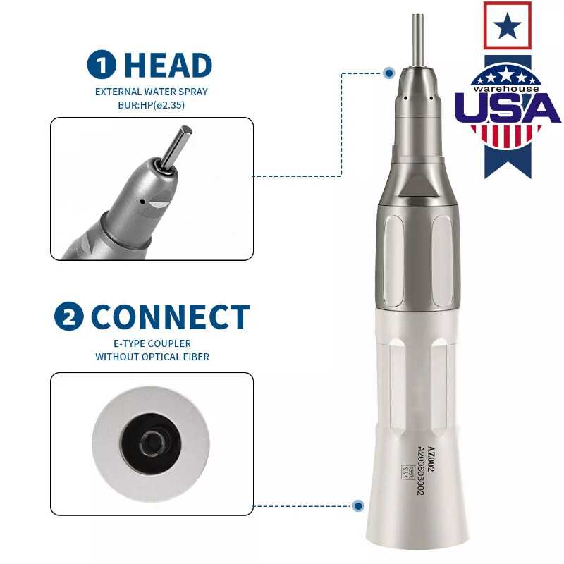 Dental Low Speed Straight/Air Motor/Contra Angle Handpiece FXstyle 2Holes/4Holes