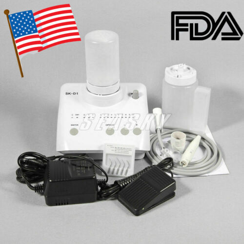 Auto Water Supply Dental Ultrasonic Scaler Scaling Cleaning Teeth Machine f/ DTE