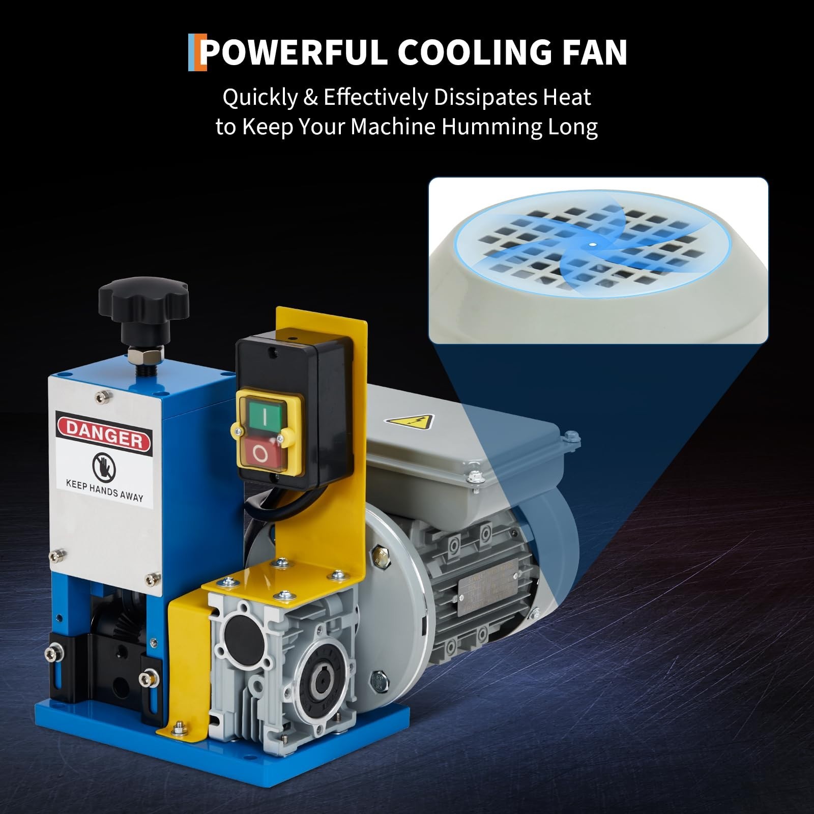 Aluminum Alloy Electric Wire Stripping Machine Single Channel 1.5-25mm
