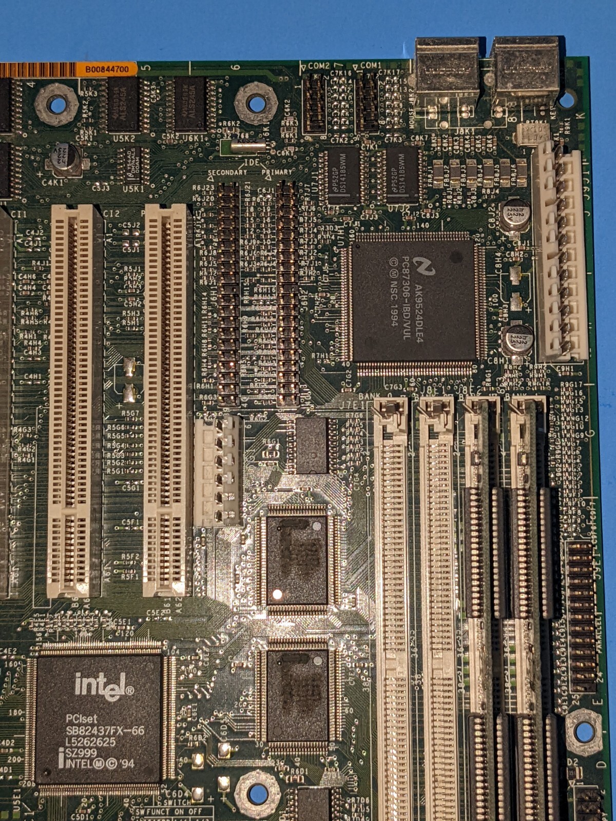 Vintage Intel PBA-634383-808 4 ISA Motherboard PCI set