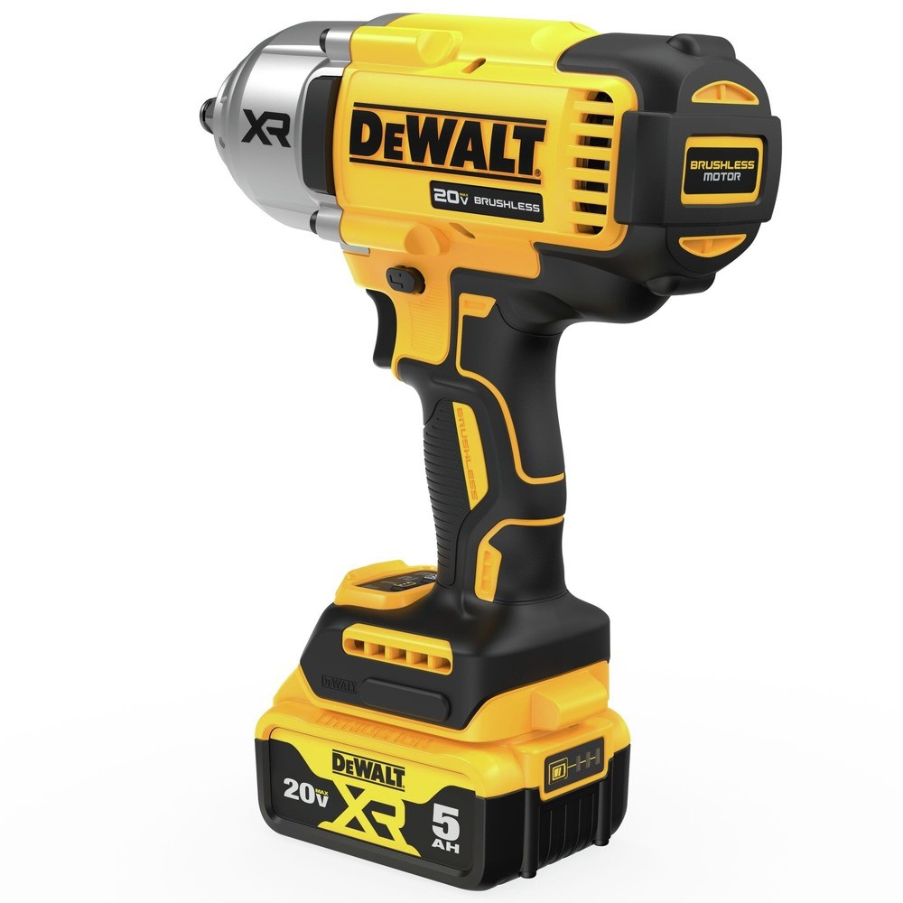 DEWALT DCF900P1R 20V MAX XR 1/2″ Impact Wrench Kit (5 Ah)