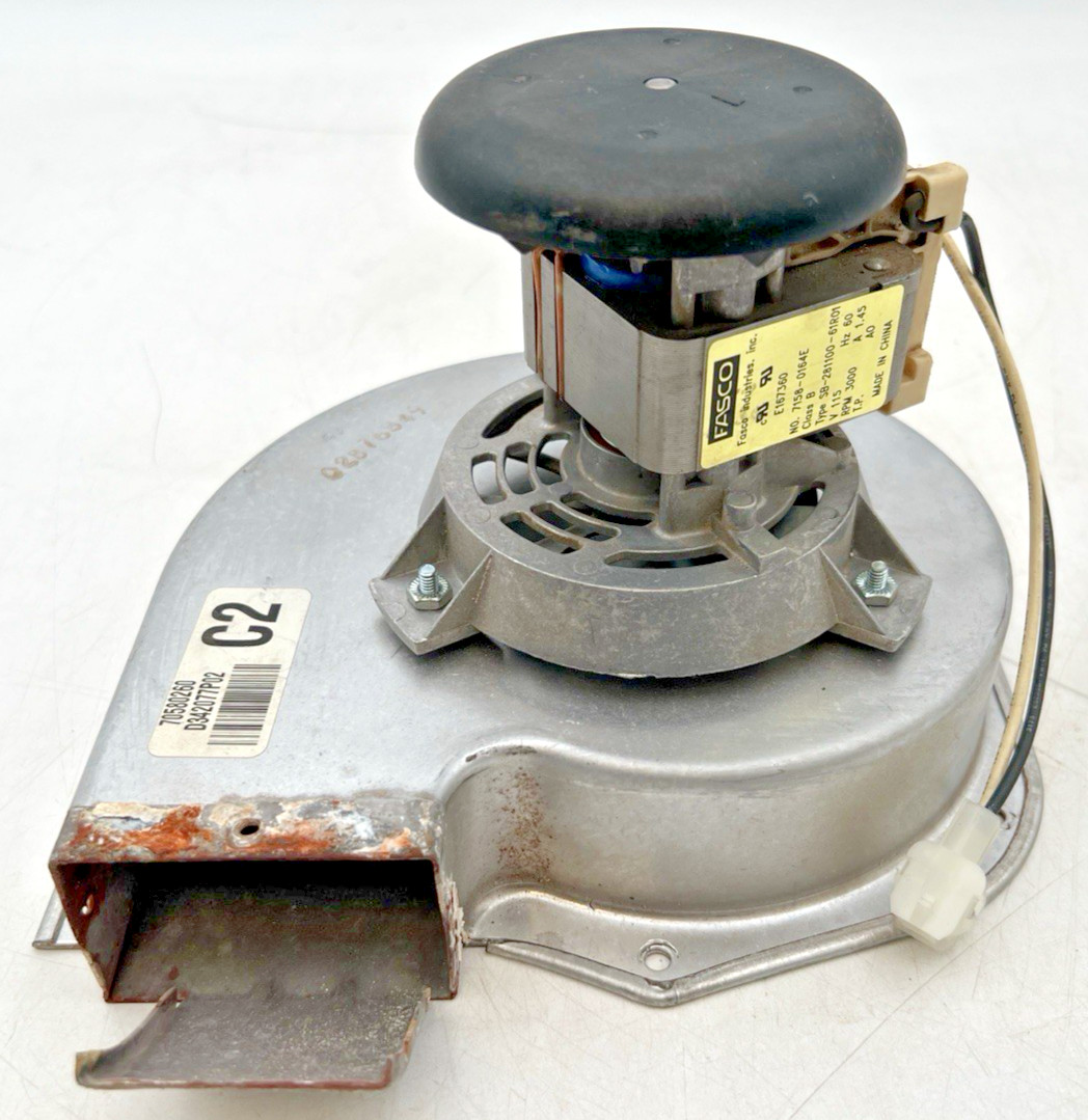 FASCO 7158-0164E 70580260 DRAFT INDUCER BLOWER MOTOR D342077P02 SB-281100-61R01