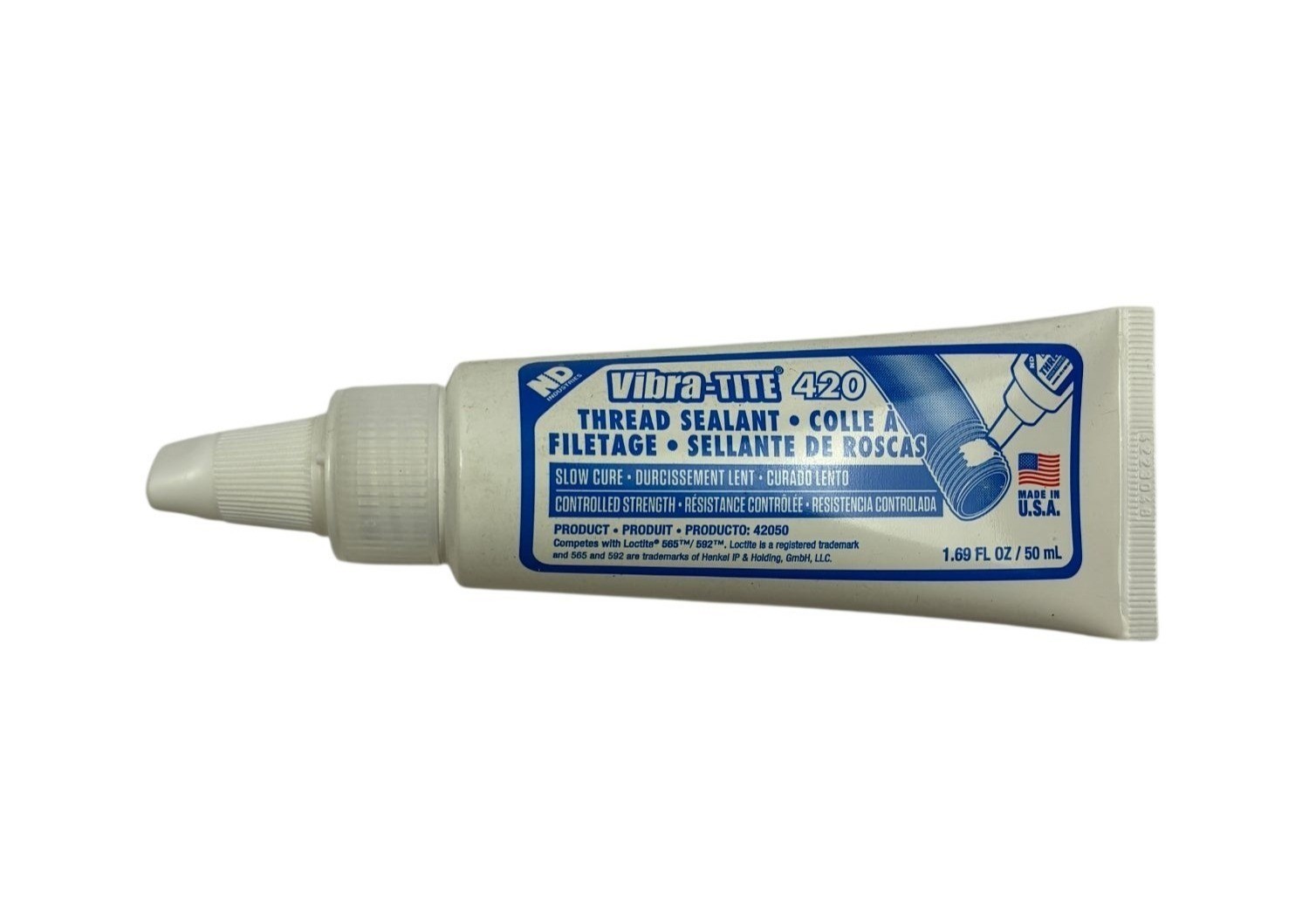Vibra-Tite 420 Thread Sealant 1.69 Fl Oz Made In USA