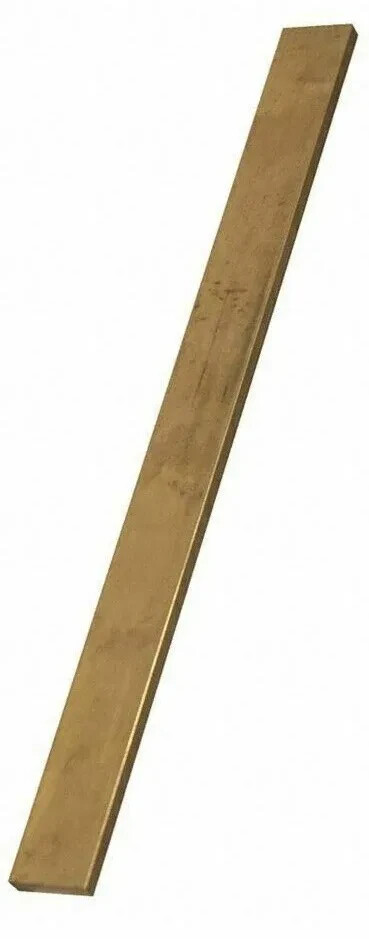 Brass Flat Stock 1/8″ x 1/4″ x 3 Ft Strip Solid 360 Alloy Mill 36″ Length NEW