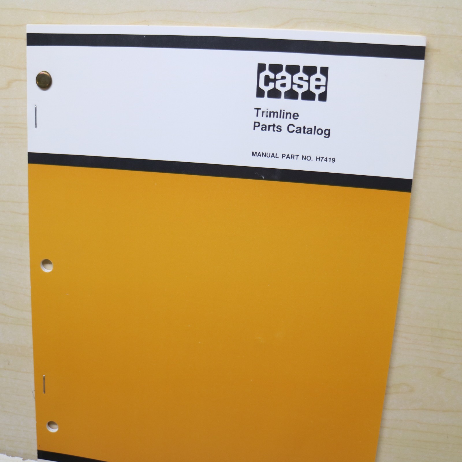 CASE DAVIS TRIMLINE Trencher Parts Manual book catalog list spare walk-behind