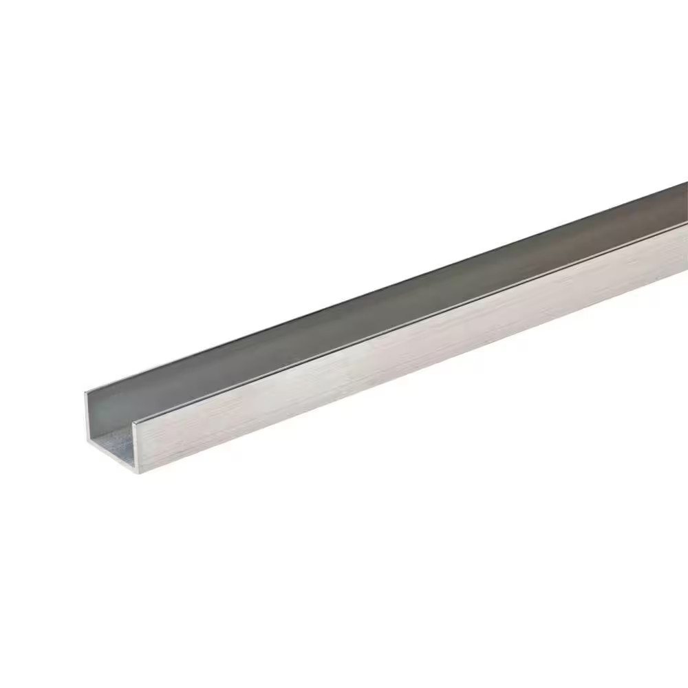 3/4 In. Wide (Inside) X 8 Ft. Aluminum Trim Channel