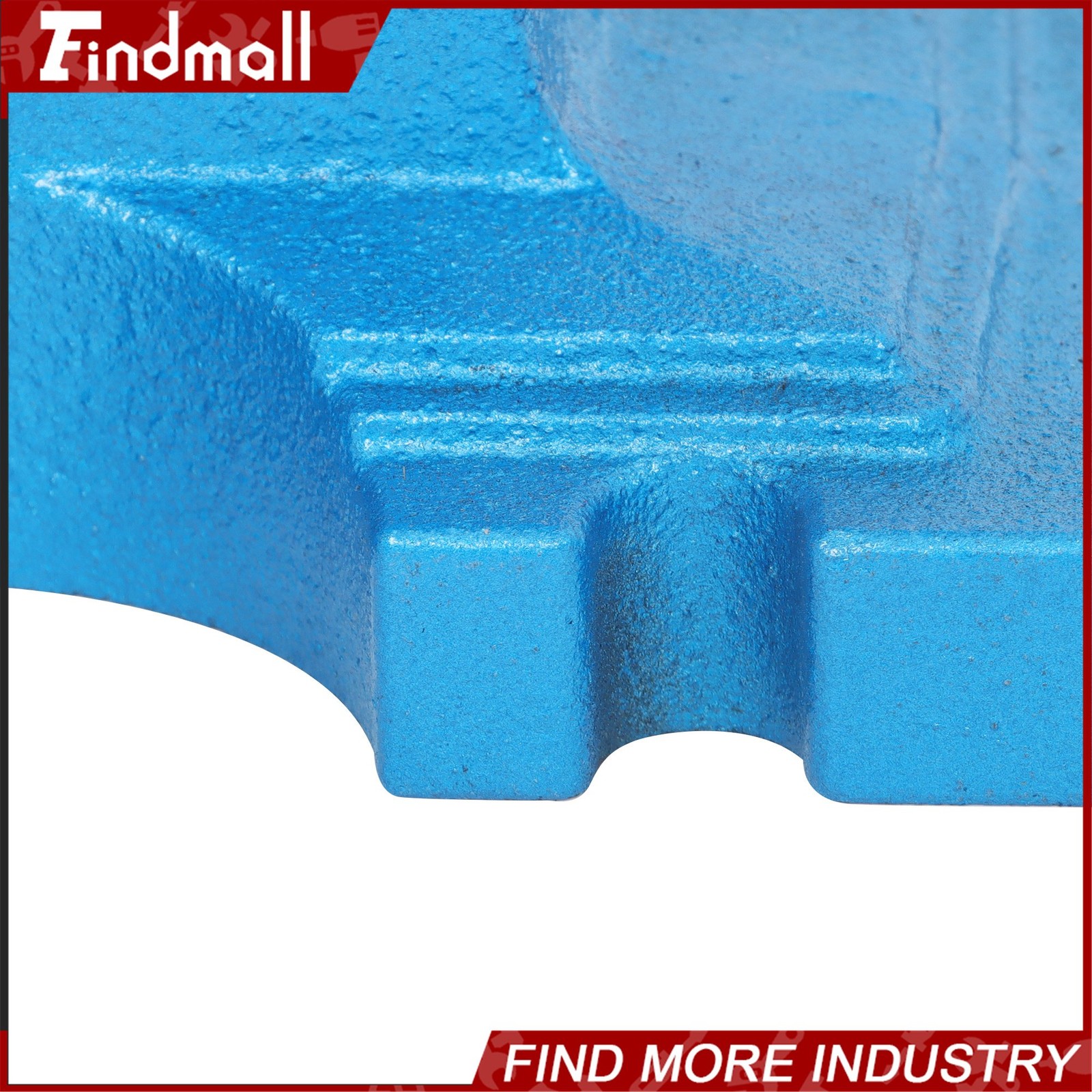 Findmall 24Lbs Cast Iron Anvil Blacksmith Anvil Hard Round Horn Forging Tool