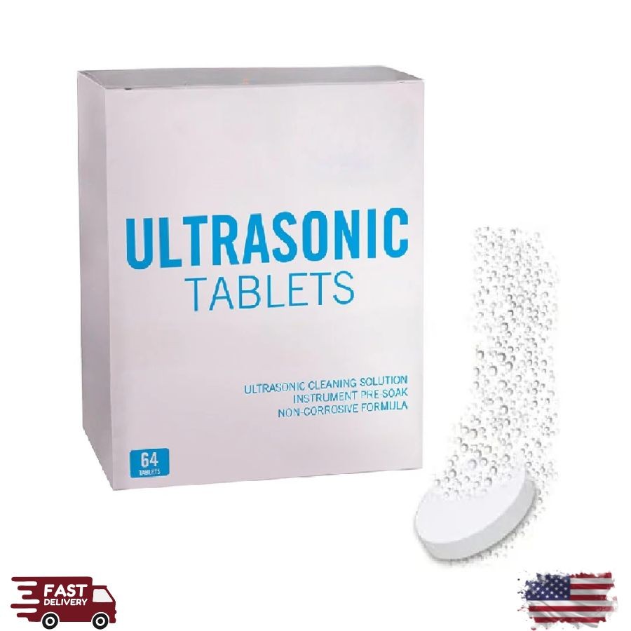 Dental Ultrasonic Cleaning Tablets Enzymatic General Purpose 64/Box Solution