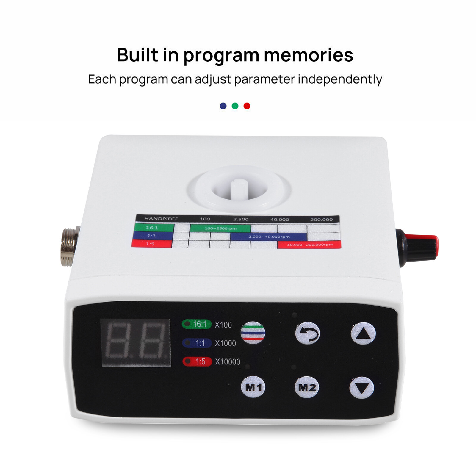 Dental LED Electric Motor System Micromotor&Water Tank For Practice 1:1 16:1 1:5