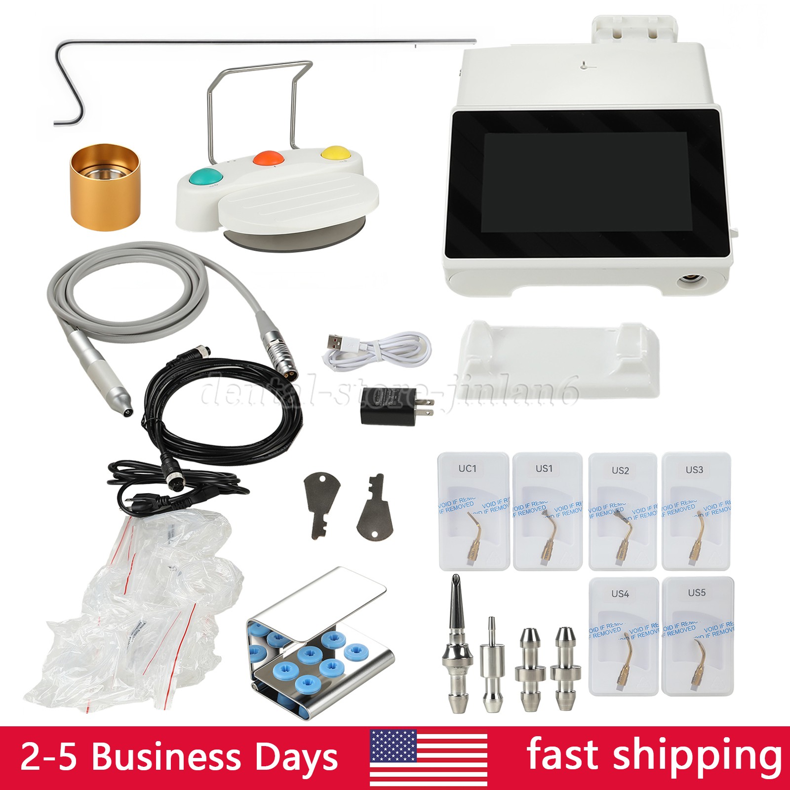 Dental Surgery Piezo Bone Surgery Ultrasonic Bone Cutter With Handpiece Tips