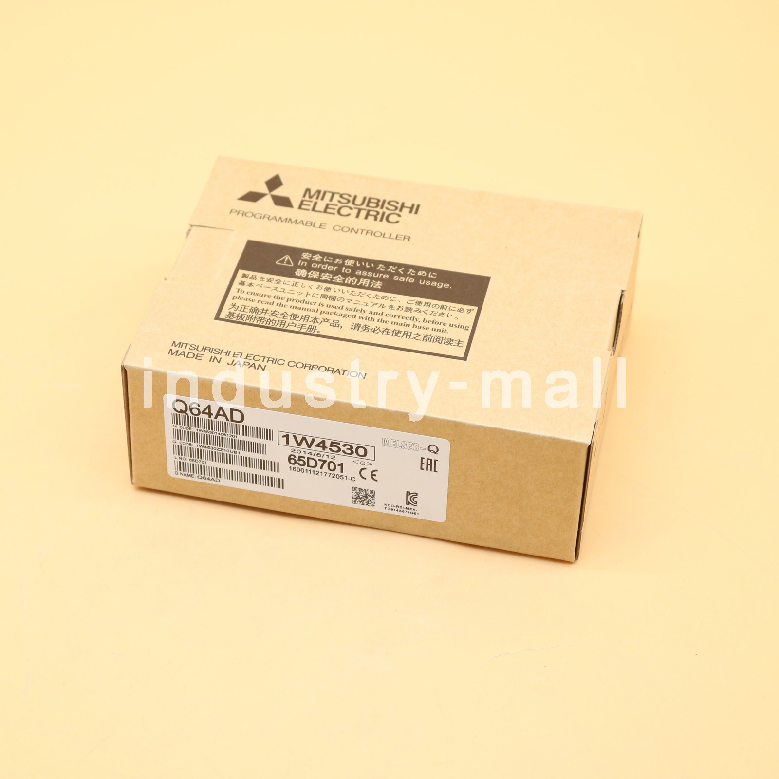 Mitsubishi New Q64AD Digital Conversion Unit 4 Channels 1 years warranty