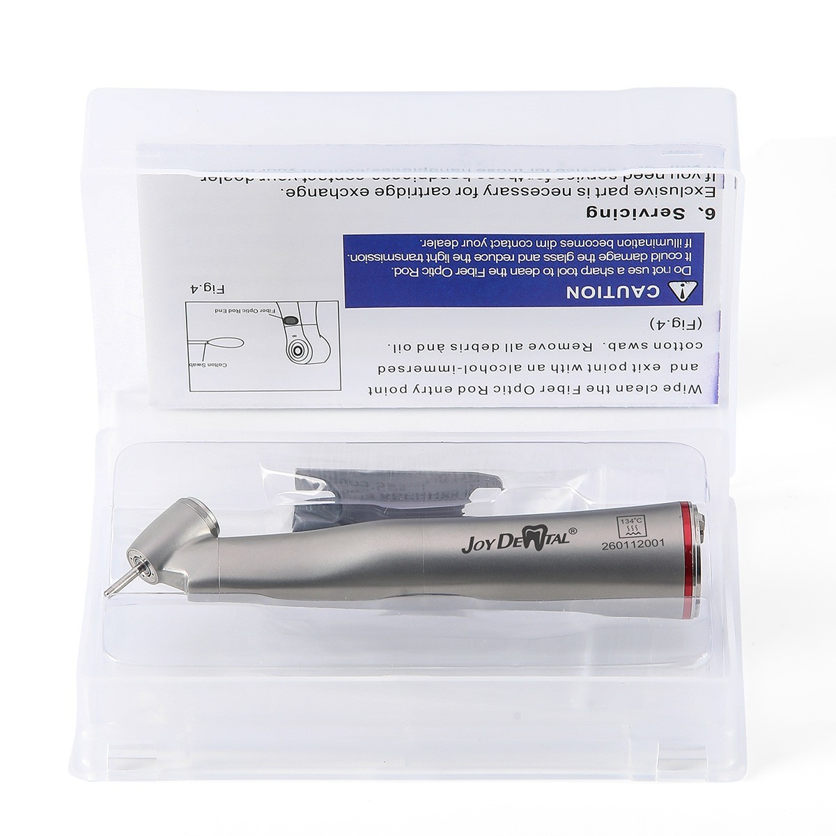Dental 45 Degree Electric Contra Angle Fiber Optic 1:4.2 Increasing Handpiece