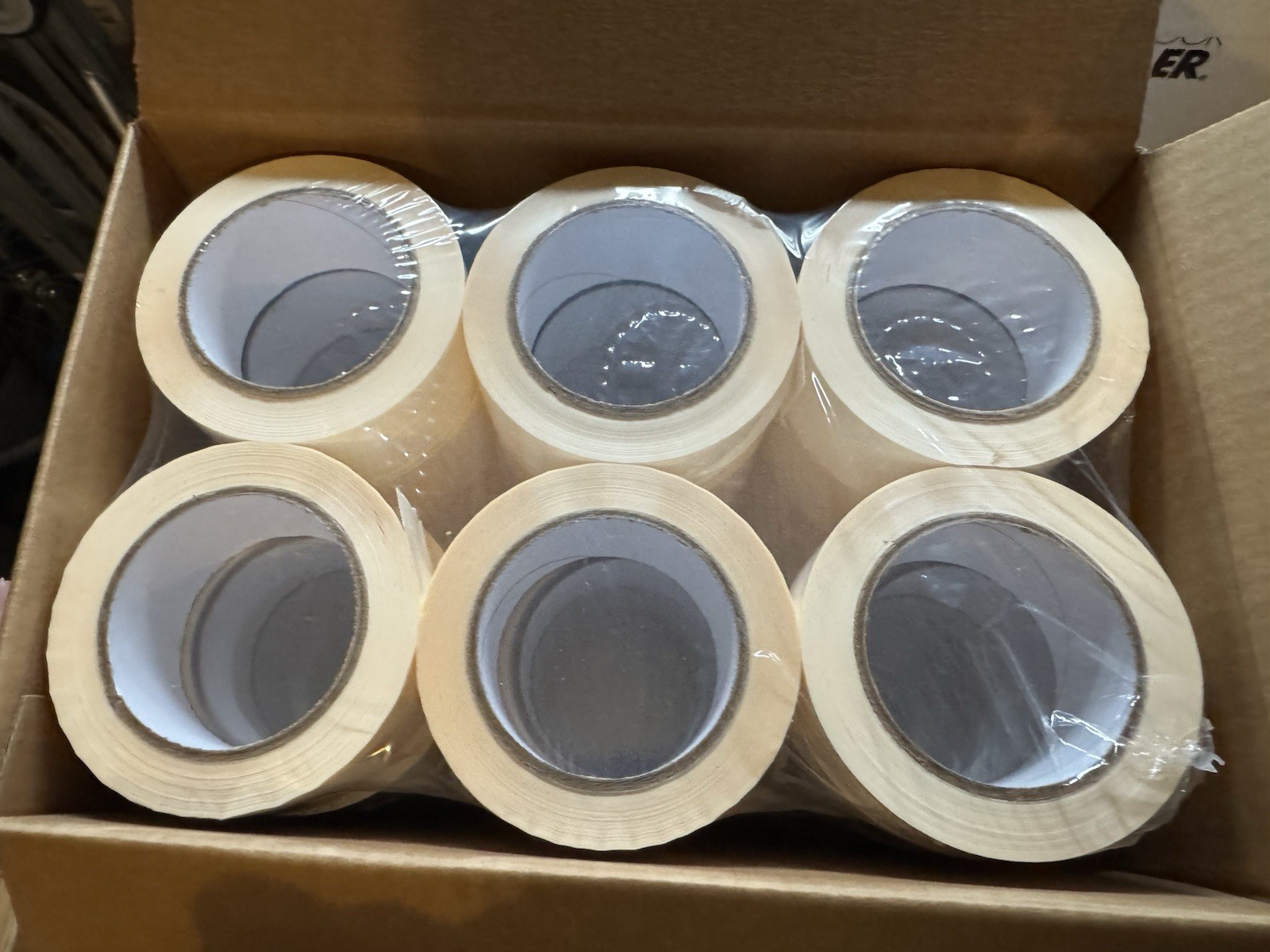 White Block Out Screen Printing Tape – 6 Roll – 2″ x 110 Yard Roll Blockout Tape
