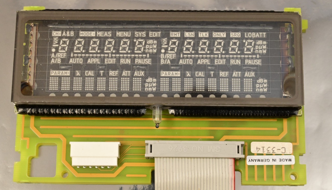 HP 8156A Vacuum Fluorescent Display VFD PC Board 8153-66504