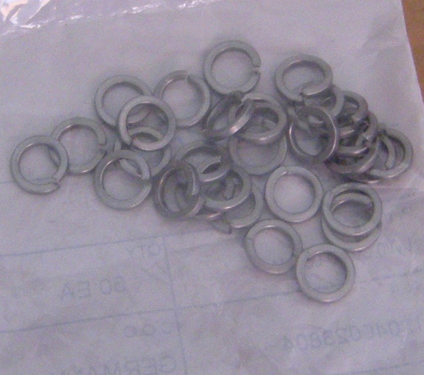 M8 / 8mm 316 Stainless Steel Split Lock Washers DIN 127B A4 set of 20