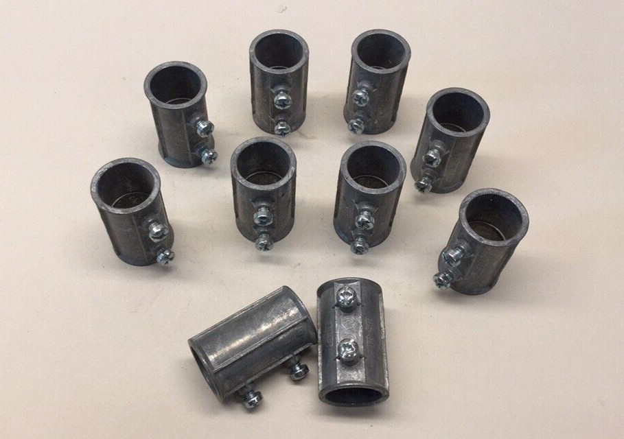 Neer TC-512 Conduit EMT Coupling 3/4 Zinc Die Cast Set Screw (Pack of 10)